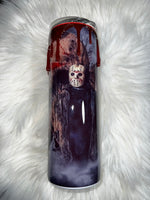 20oz Jason /blood drip
