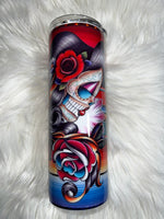 20oz Sugar skull Mama