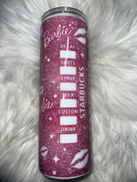 20oz SB Barbie tumbler