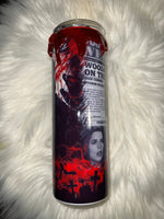 20oz Scream w/blood drip