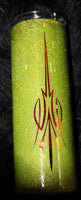20oz  Custom Neon Green Lowrider Tumbler