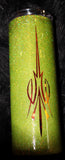 20oz  Custom Neon Green Lowrider Tumbler