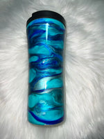(Retail Therapy AZ)16OZ TRAVEL MUG W/ BLACK SCREW ON LEAK-PROOF LID